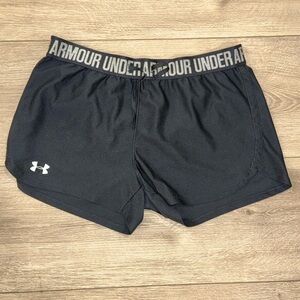 Under Armour Women's Black Athletic Shorts